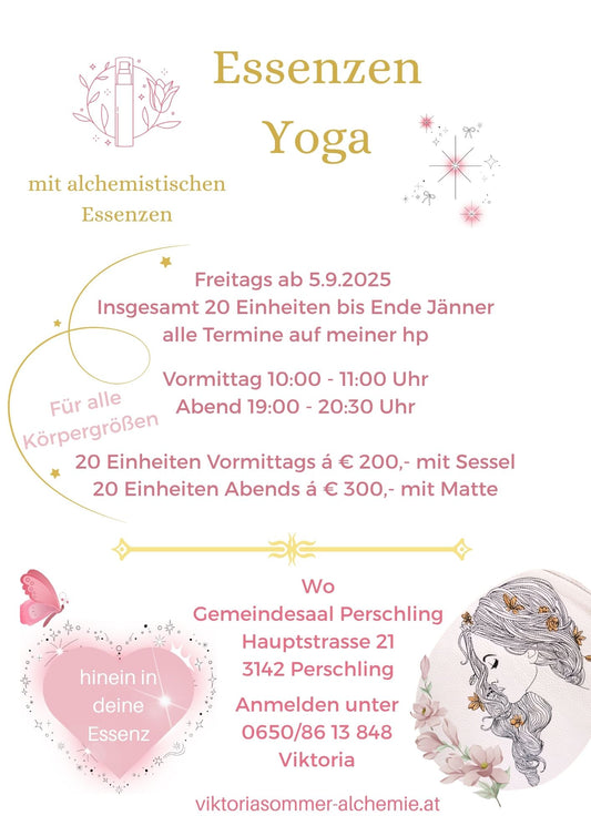 Essenzen Yoga - Gruppenangebote
