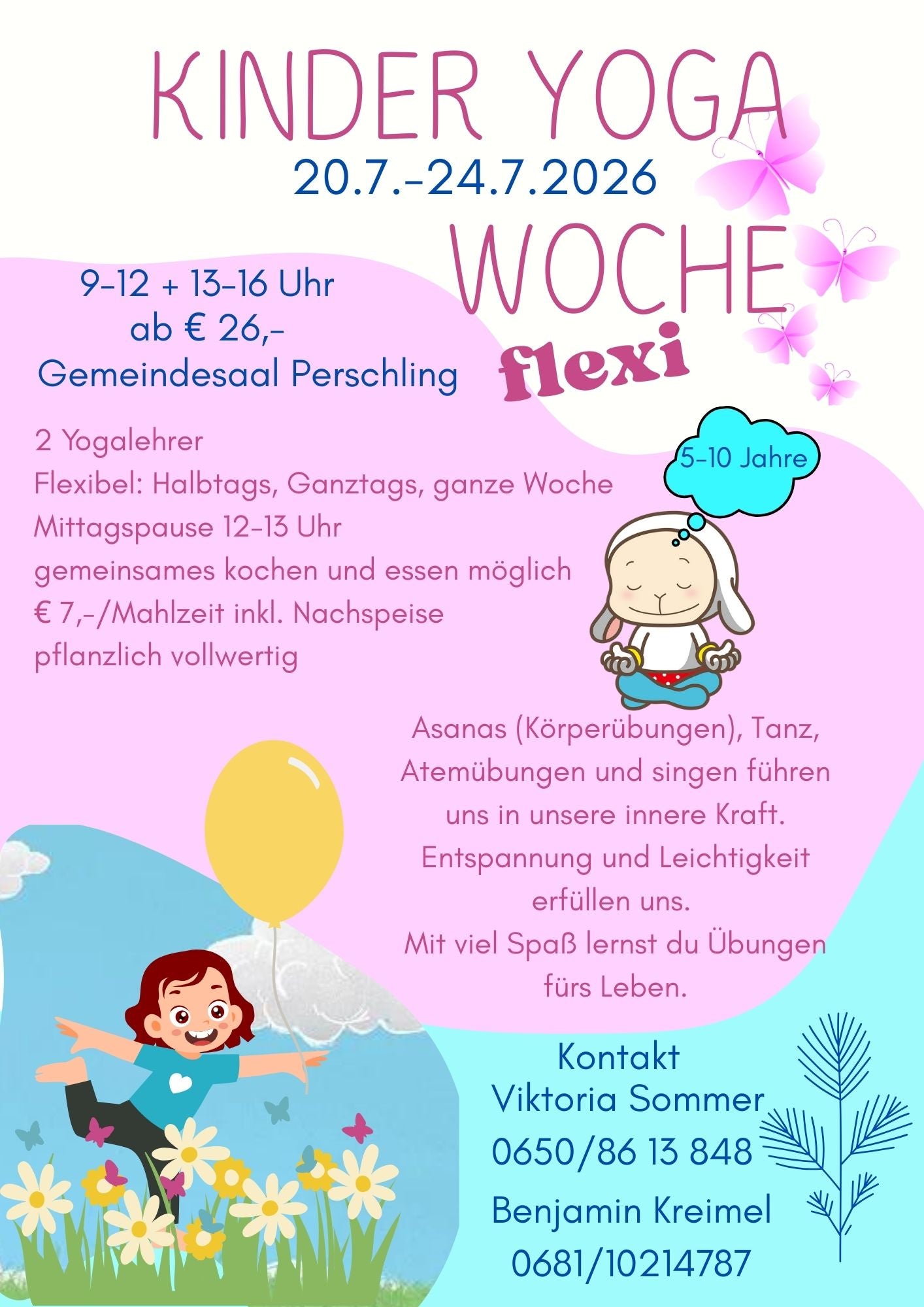 Kinder Yoga Woche 2026