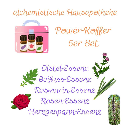 Power Koffer - alchemistische Hausapotheke