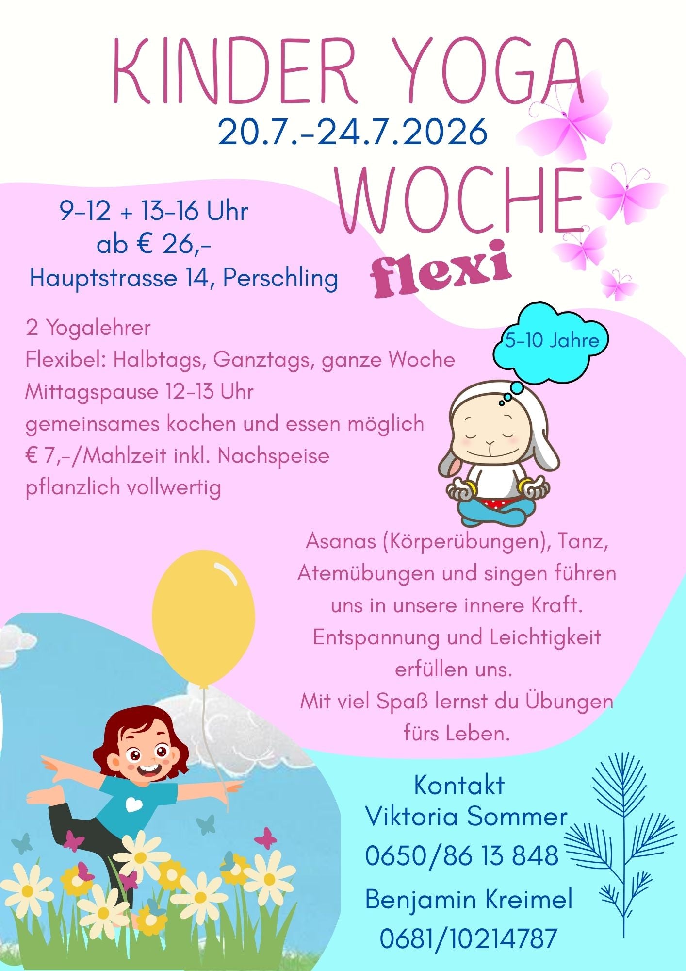 Kinder Yoga Woche 2026